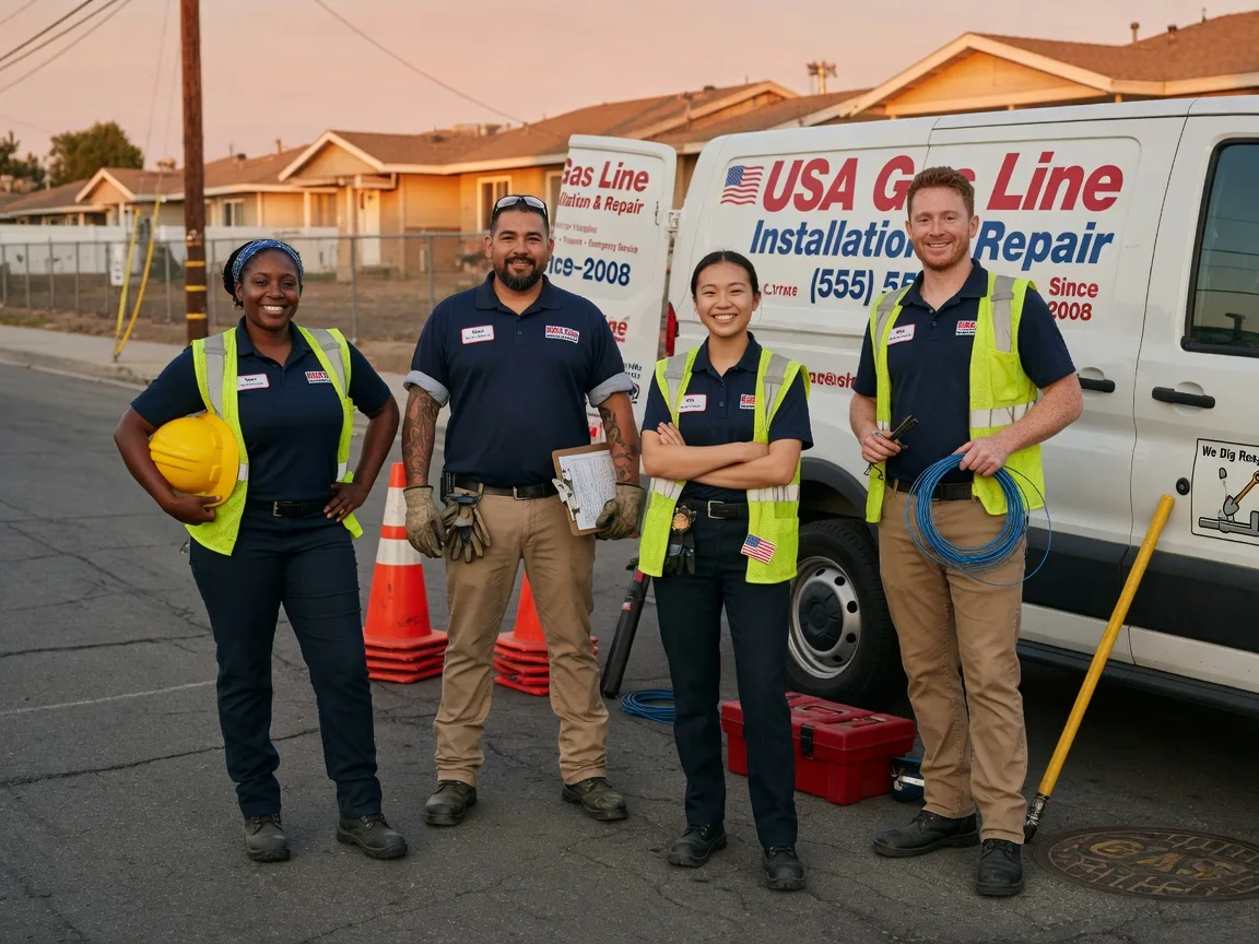 Gas Line Installation company in Topping, VA